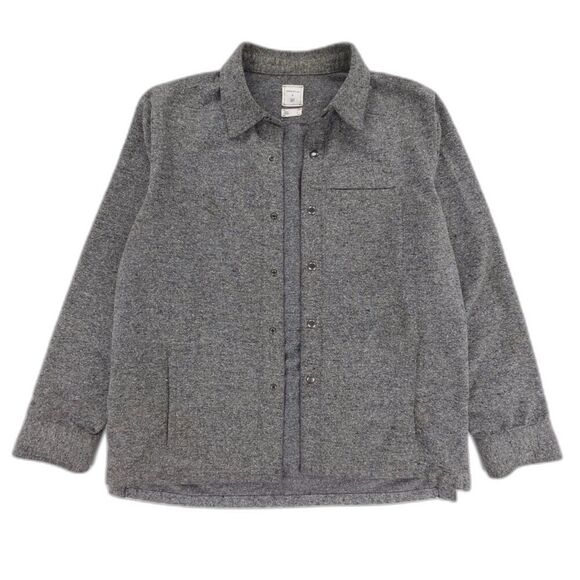 JOHN ELLIOTT Shirt Jacket Minimal Shacket Quiet Luxury 90s Streetwear Grunge Y2k - Picture 5 of 11